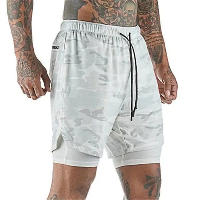 Fitness hub Double-deck Short Pant for Men