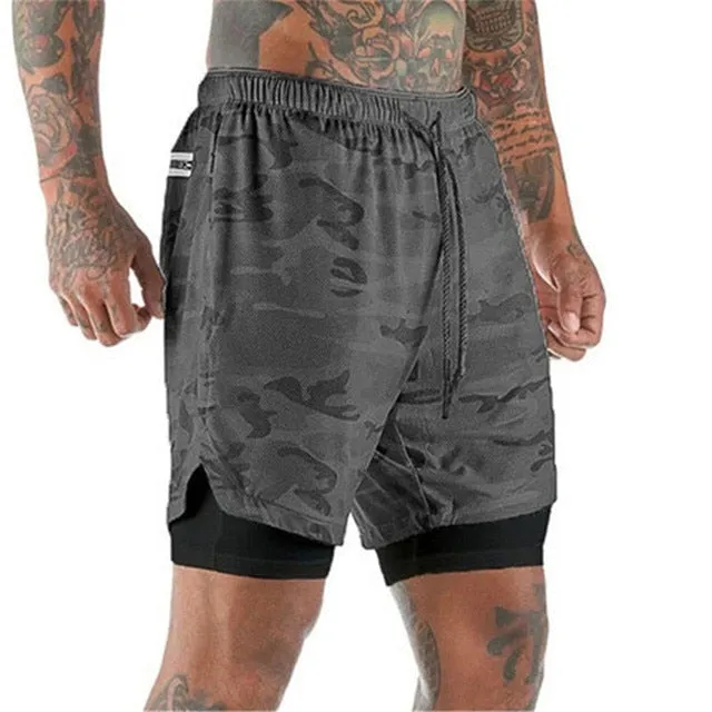 Fitness hub Double-deck Short Pant for Men