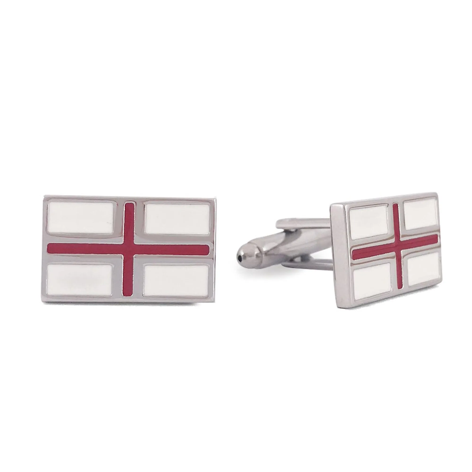 Flag of England Cufflinks, Saint George's Cross  (Online Exclusive)