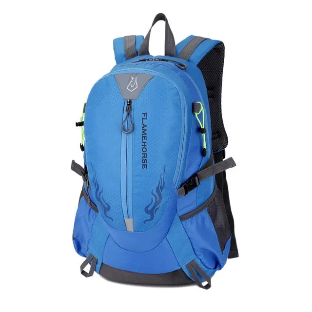 Flame Horse 30L Waterproof Nylon Hiking Backpack