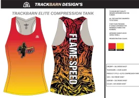 Flame-Speed- Youth Compression Tank