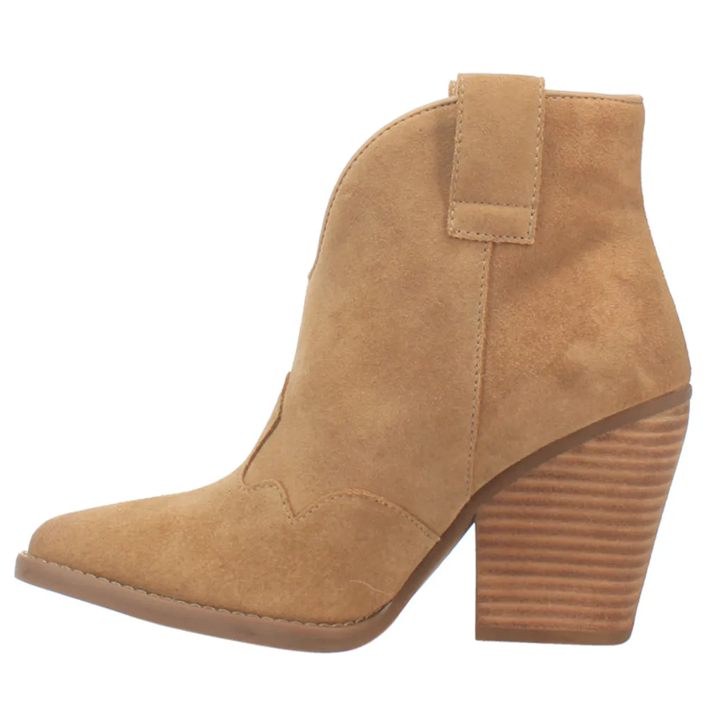 Flannie Snip Toe Cowboy Booties