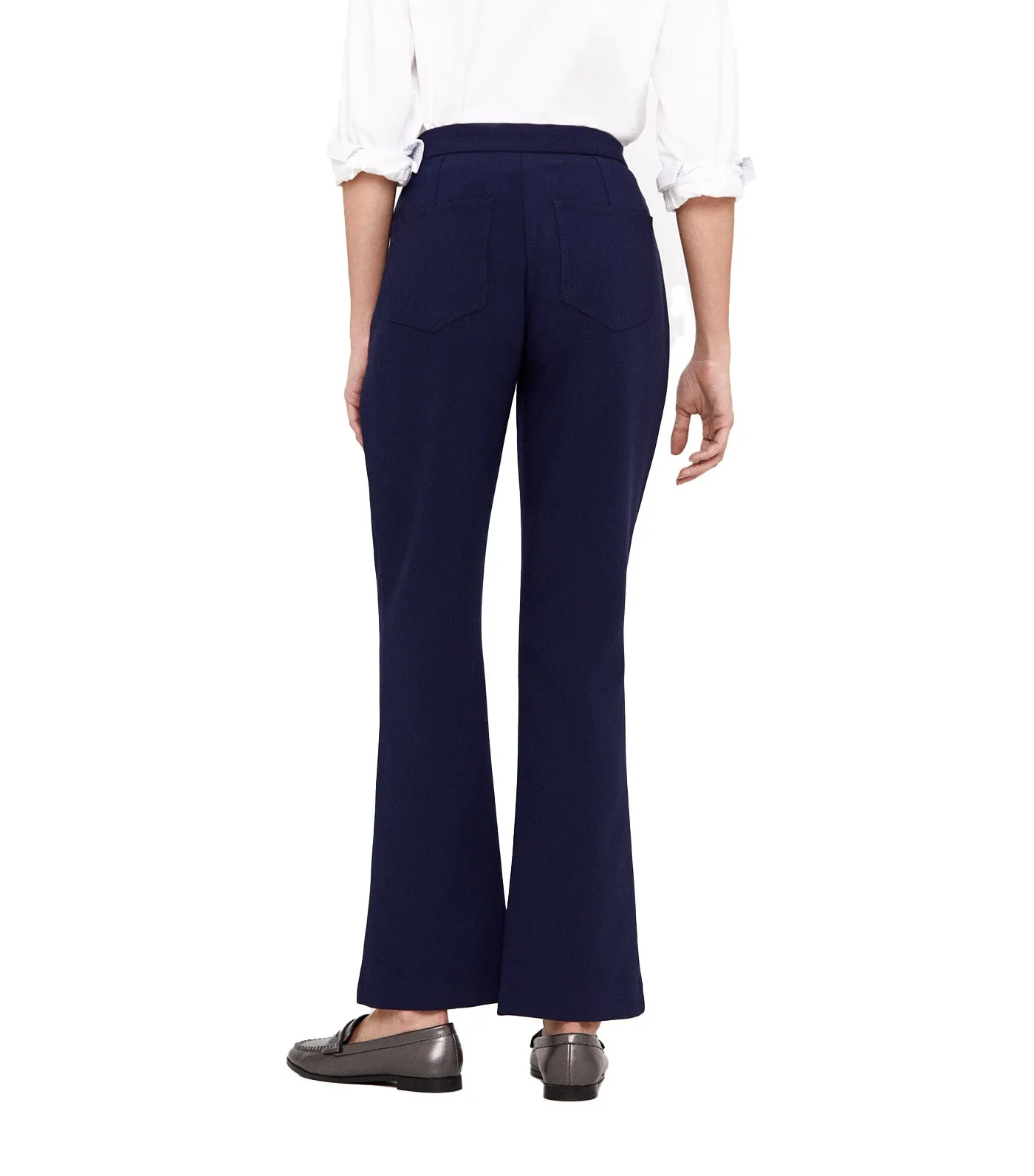 Flare Dress Pants Navy