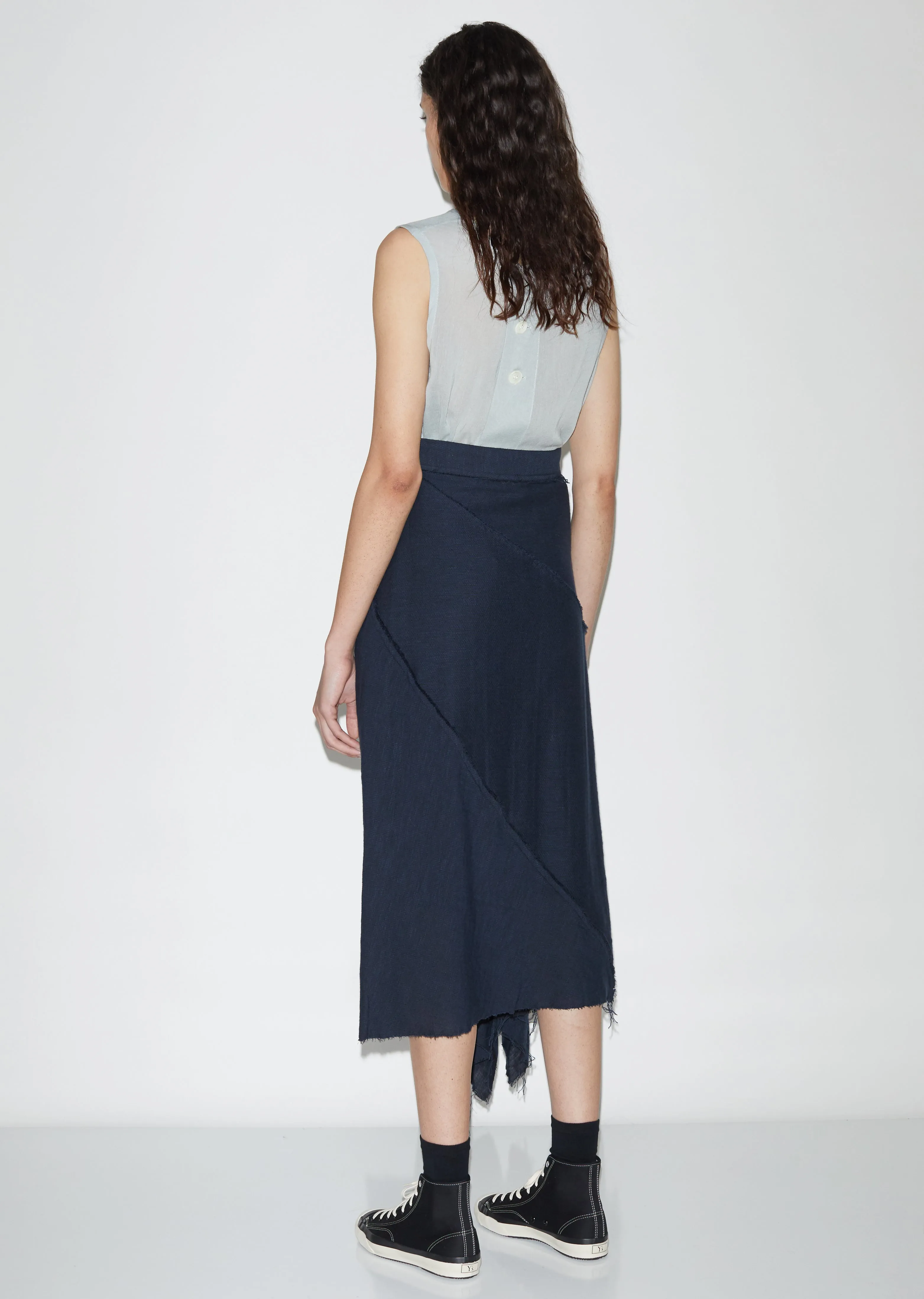 Flared Cotton Skirt