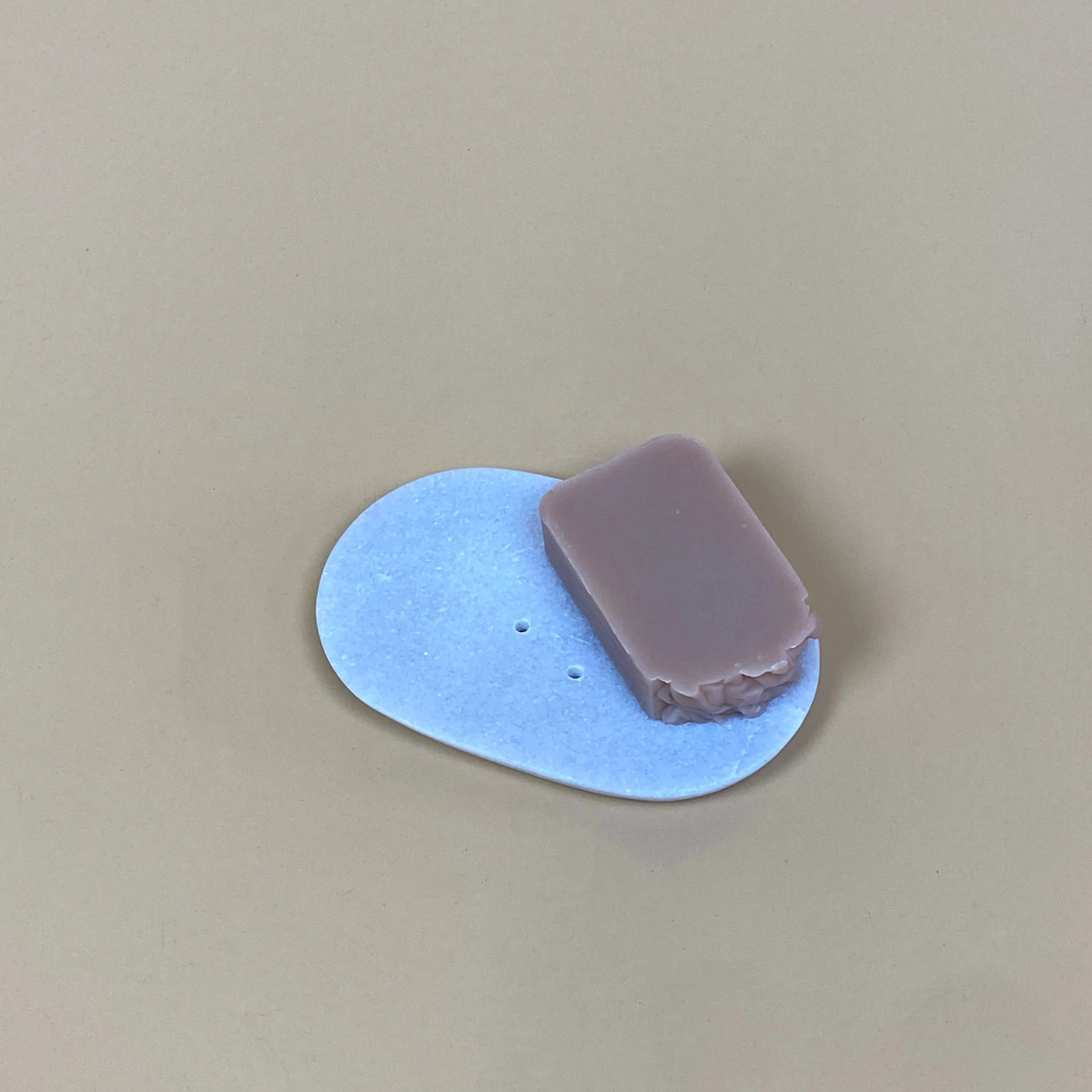 Flat Marble Soap Dish