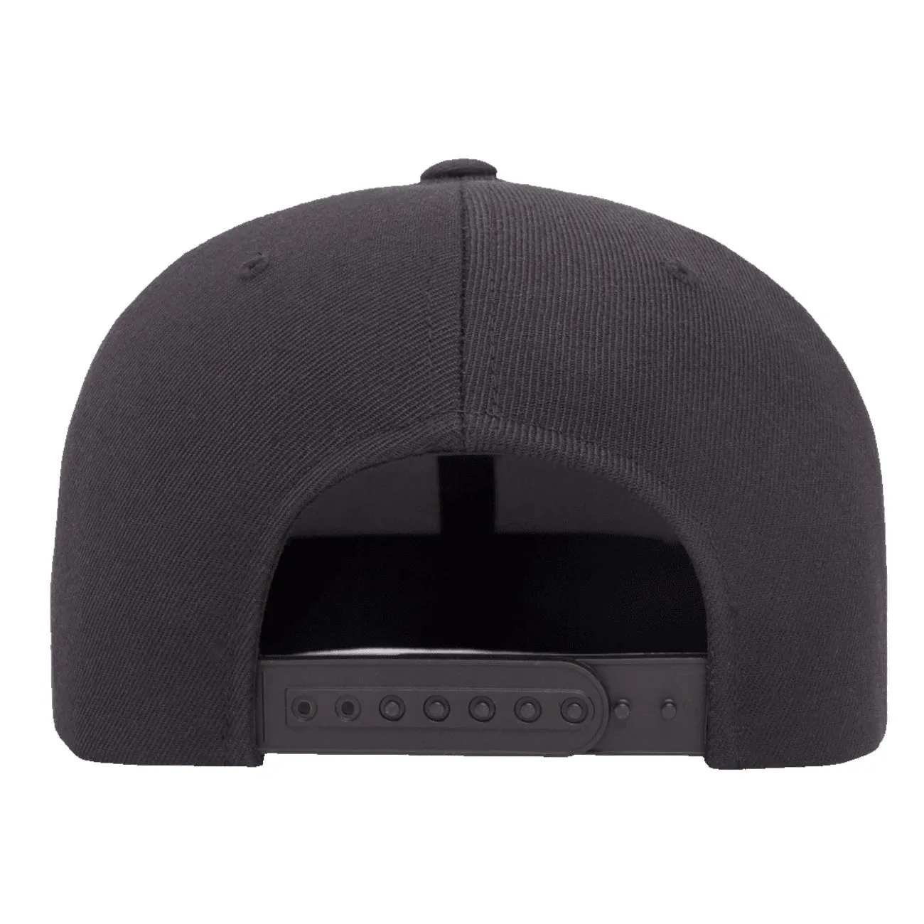 Flexfit Yupoong The Classic 6 Panel Snapback Custom Black