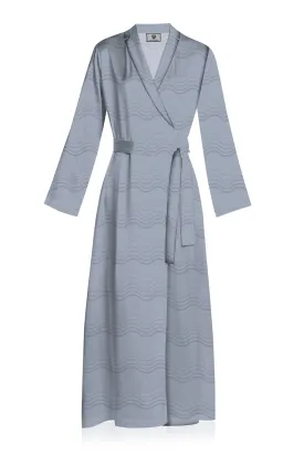 Floor Length Wrap Dress