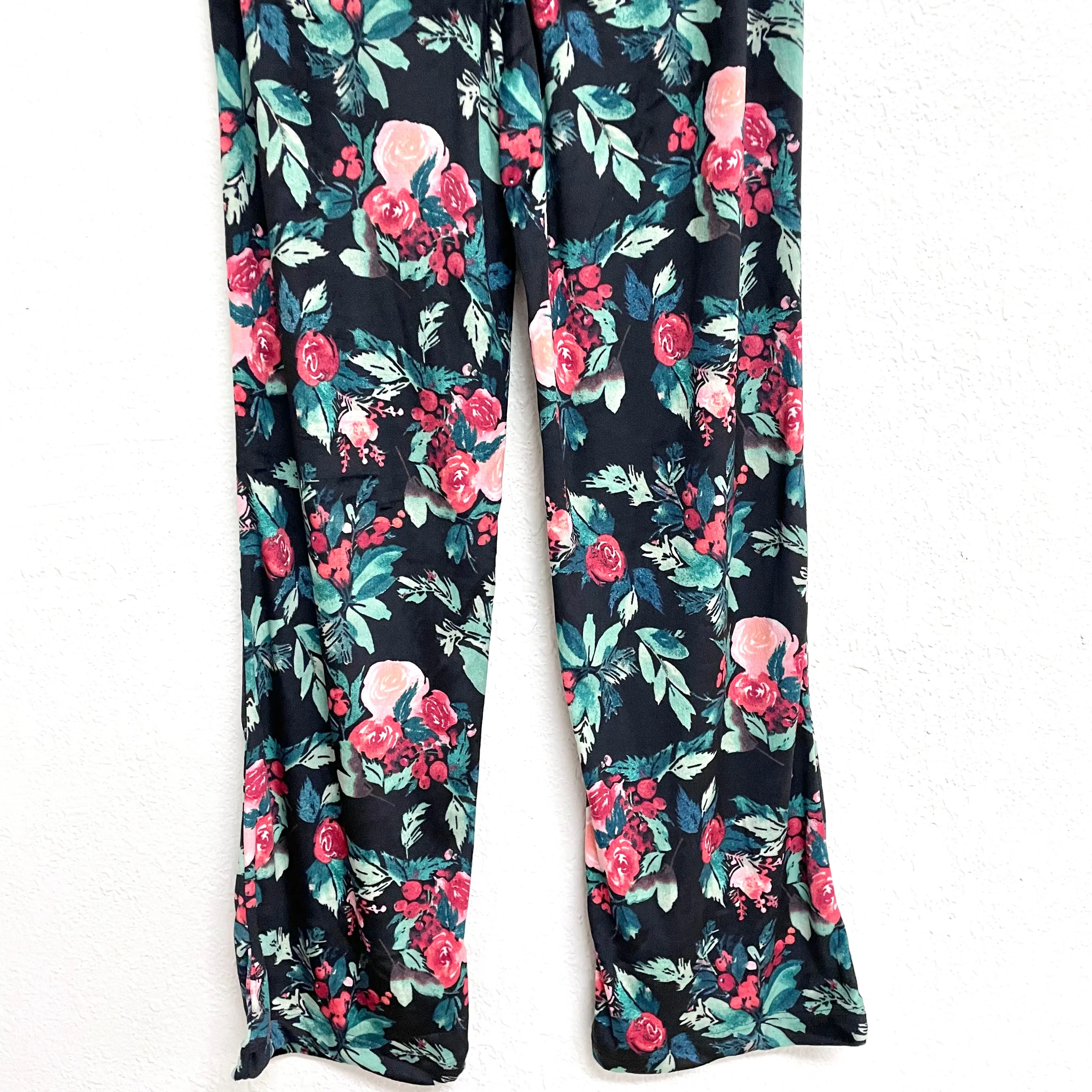 Floral Fleece Pajama Set