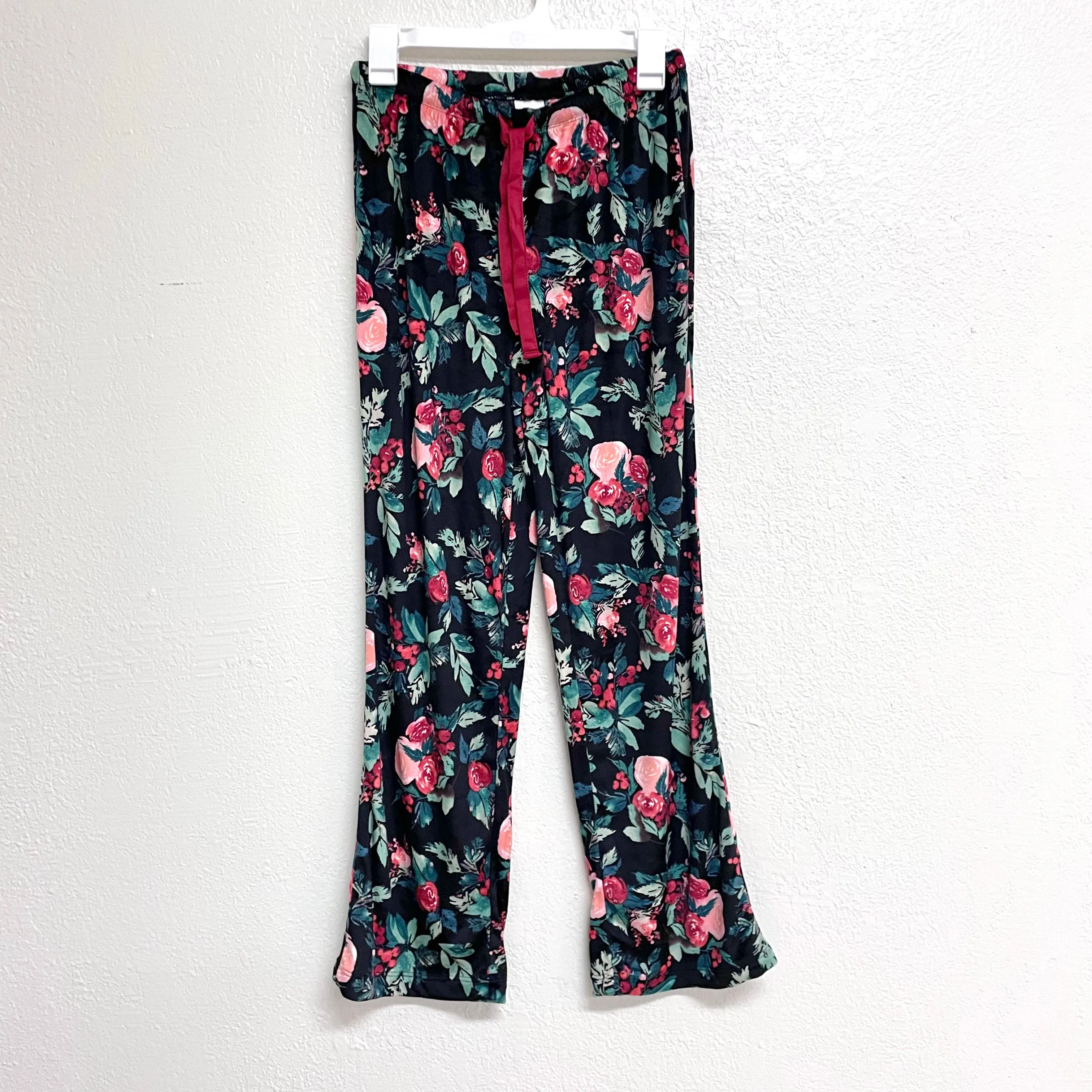 Floral Fleece Pajama Set