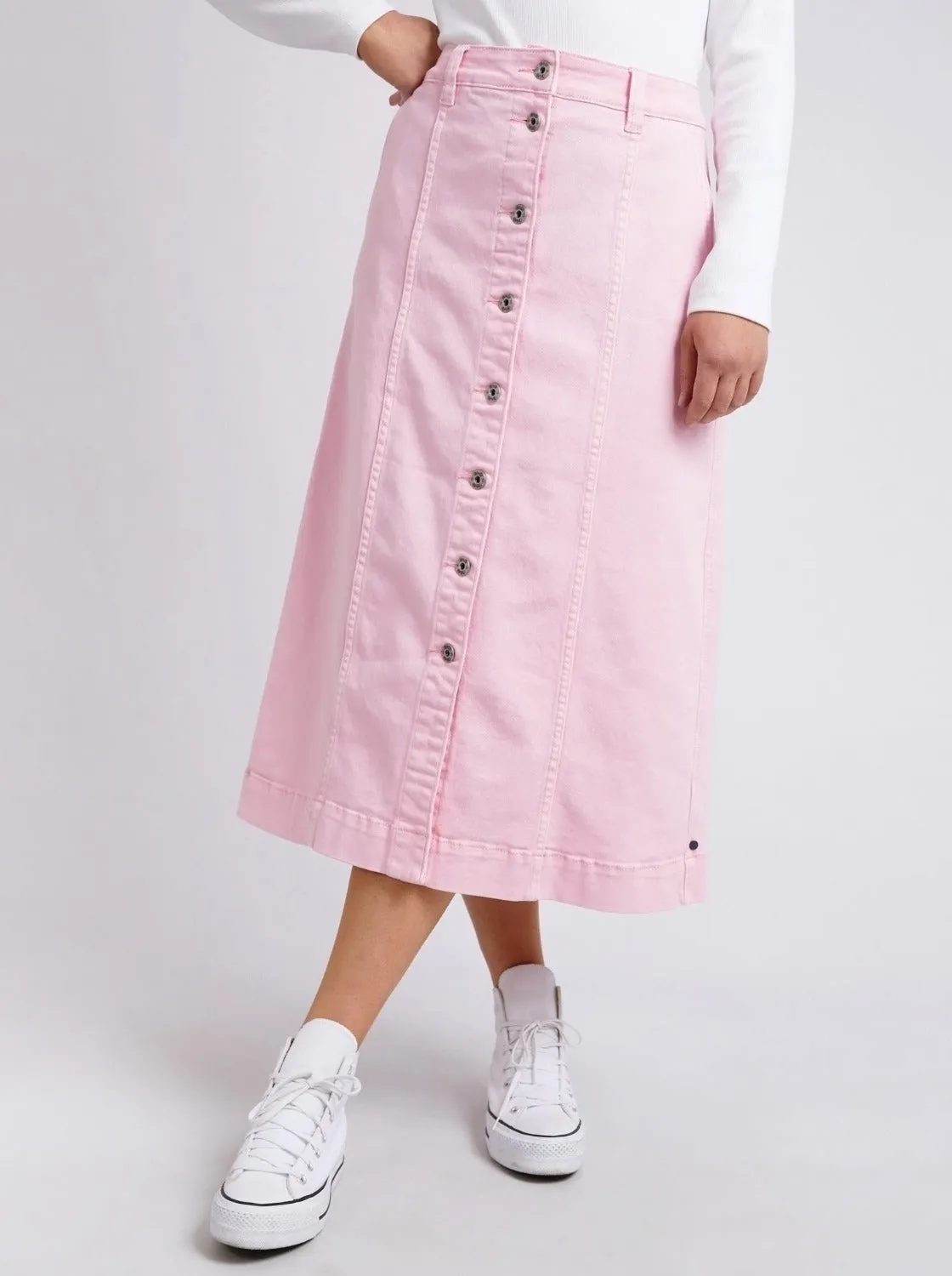 Florence Button Thru Skirt