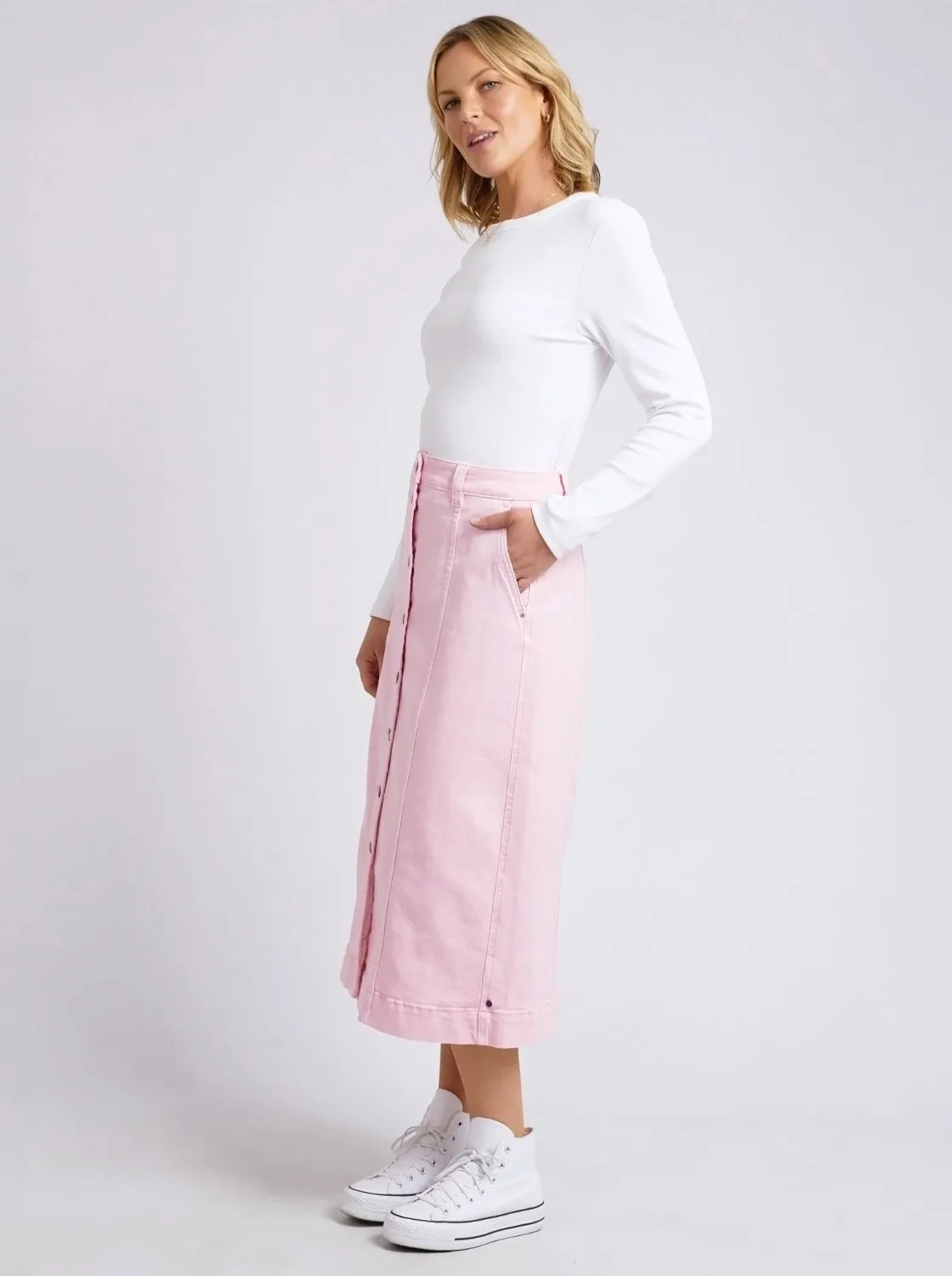 Florence Button Thru Skirt