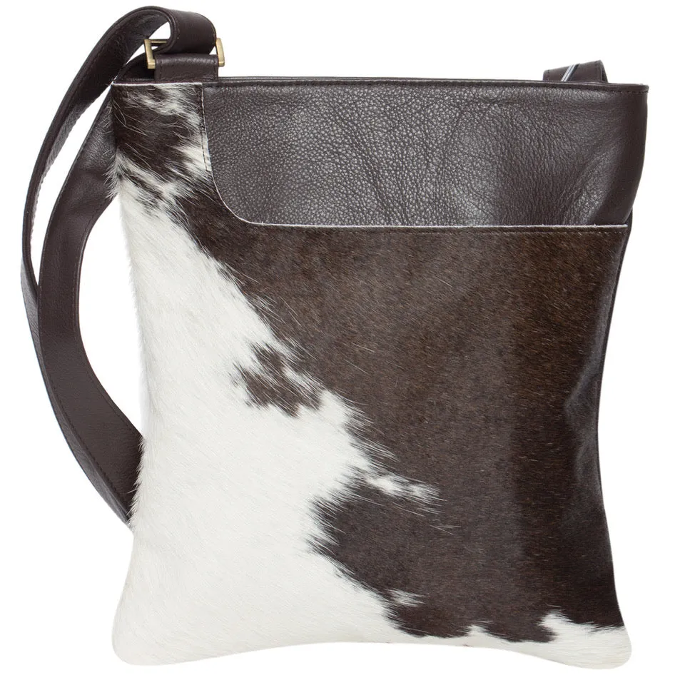 Florence Front Open Pocket Cowhide Bag