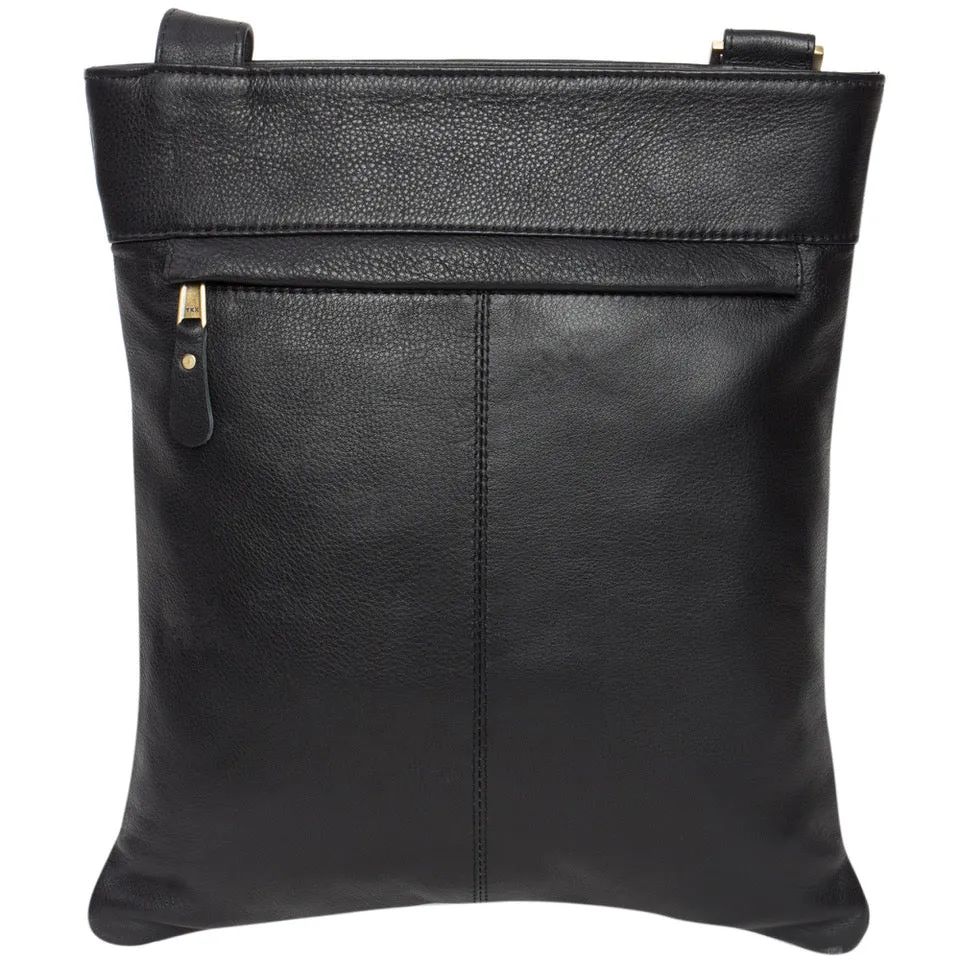 Florence Front Open Pocket Cowhide Bag