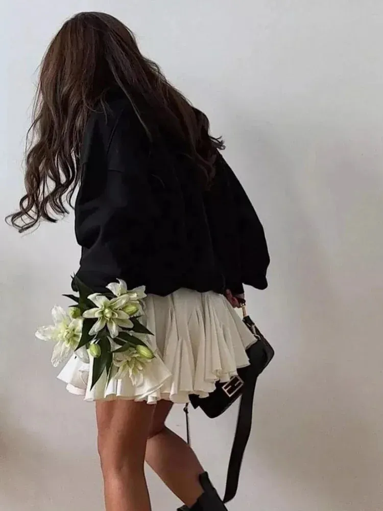 Flounce Fiesta Mini Skirt