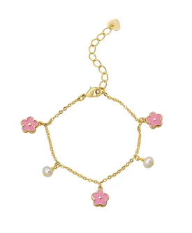 Enamel Charm Bracelet