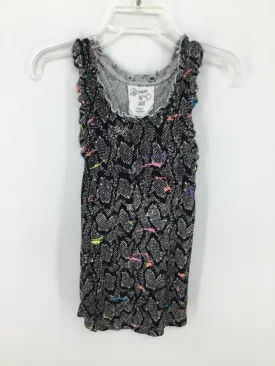 Flowers by Zoe Child Size 6 Black Tank top - girls