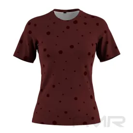 FMR Women's Polka Dot Short Sleeve Running Shirt