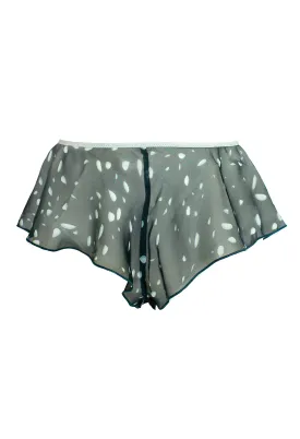 Folie Petal Silk Shorty - Eucalyptus