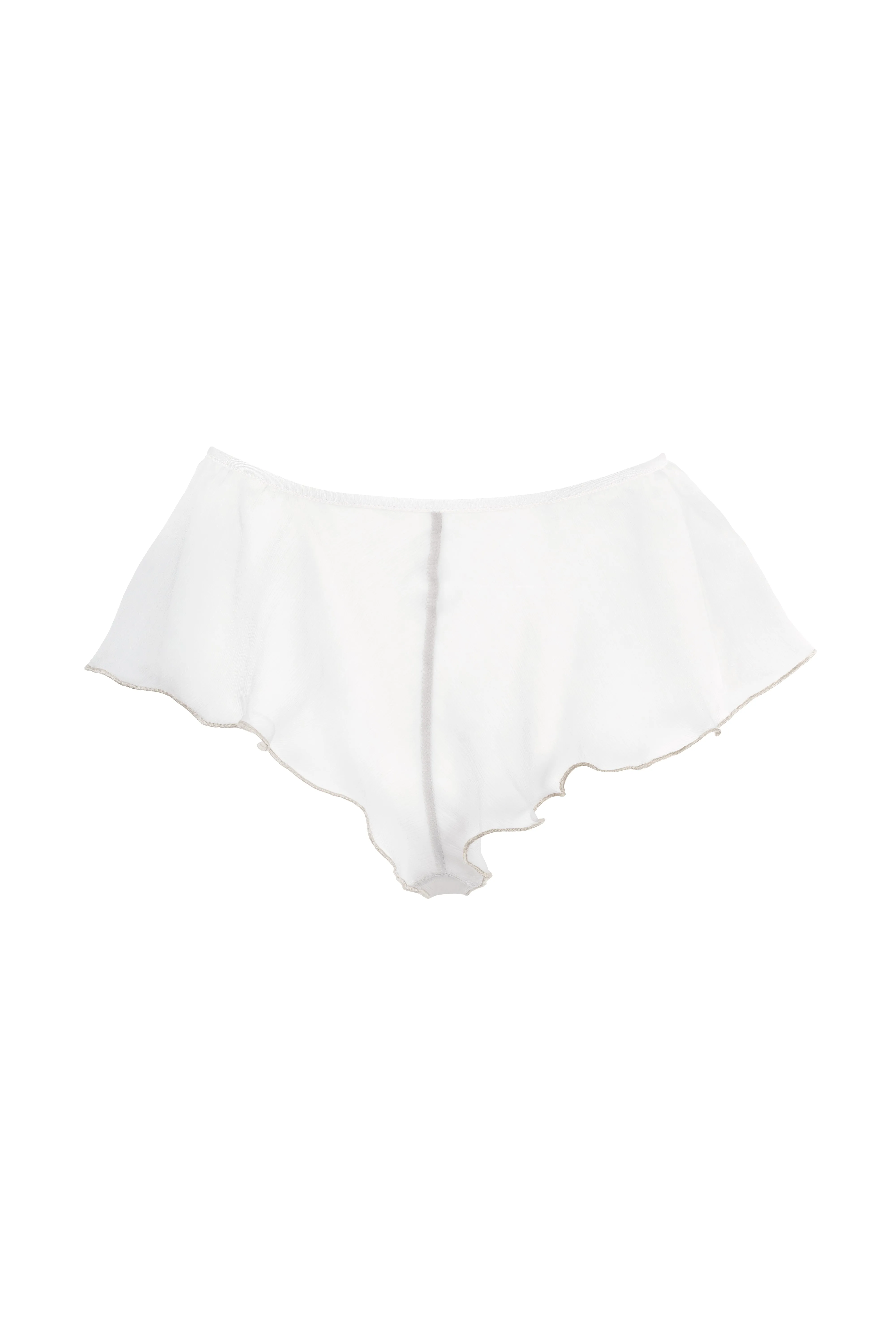 Folie Silk Shorty - White