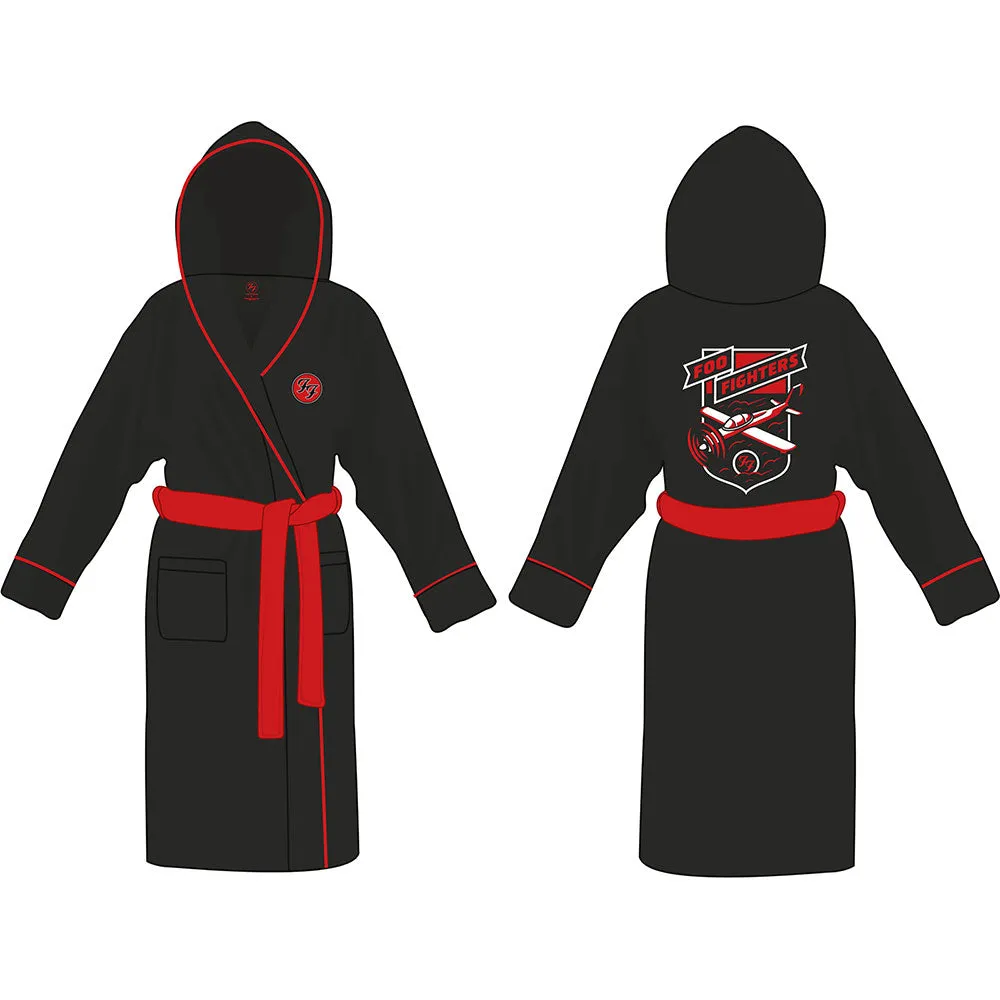 Foo Fighters Unisex Bathrobe: FF Logo