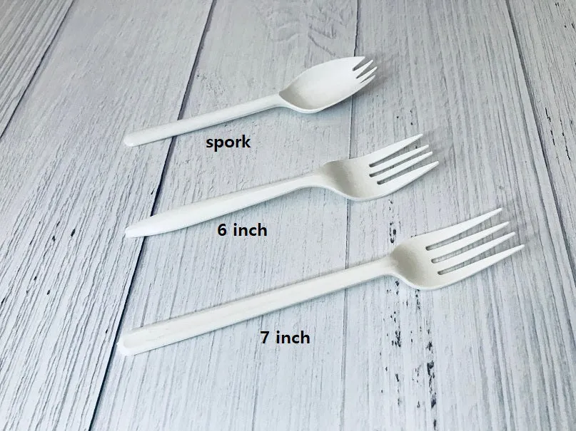 Fork 6 inch - 50 Pcs