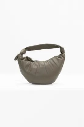 Fortune Croissant Bag, Dark Moss