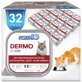 Forza10 Nutraceutic ActiWet Dermo Support Icelandic Fish Recipe Canned Cat Food