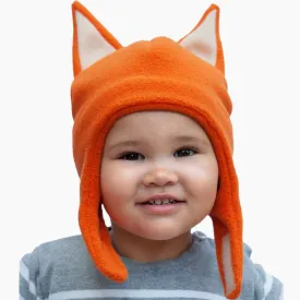 Fox Child Chin Wrap Hat - Polartec® Classic 200