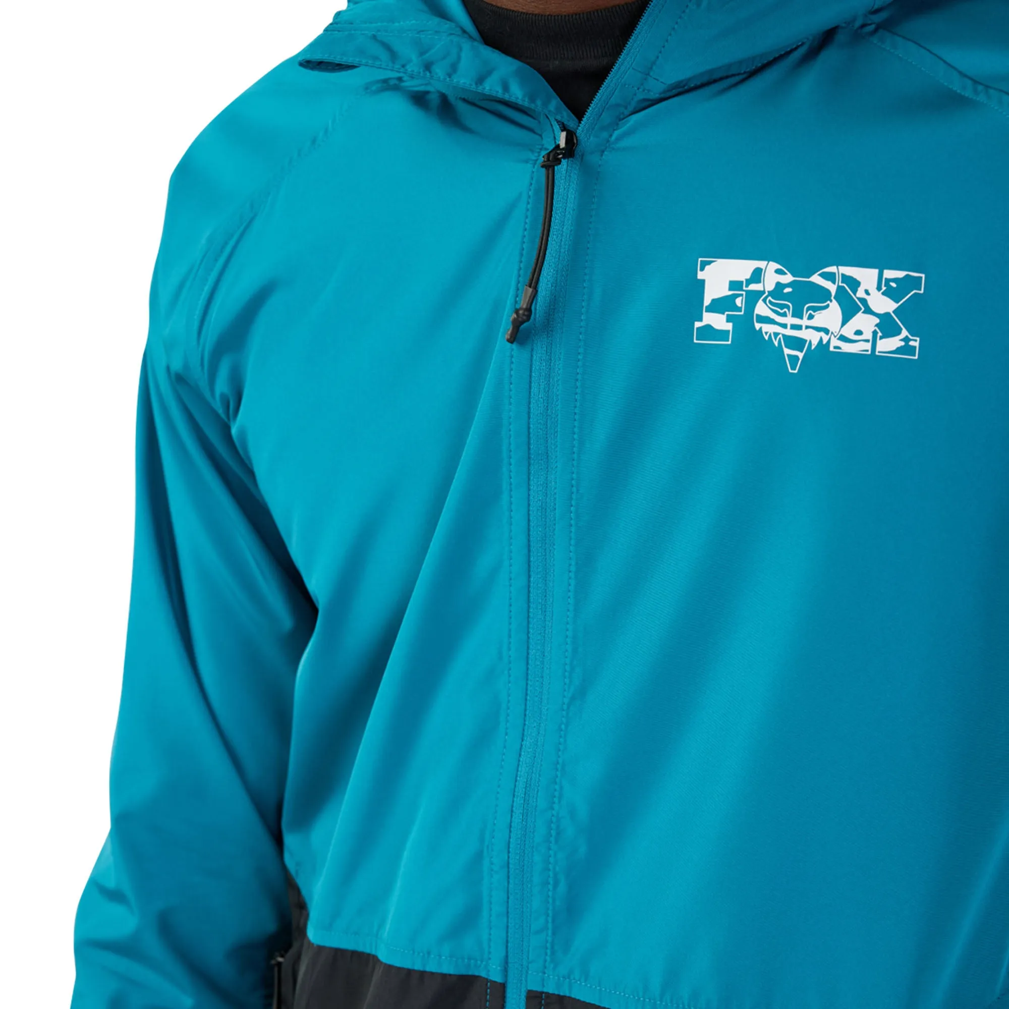 Fox Racing Cienega Windbreaker Jacket Maui Blue