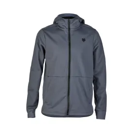 Fox Racing Defend Drive Windbloc Zip Fleece Jacket Graphite Grey