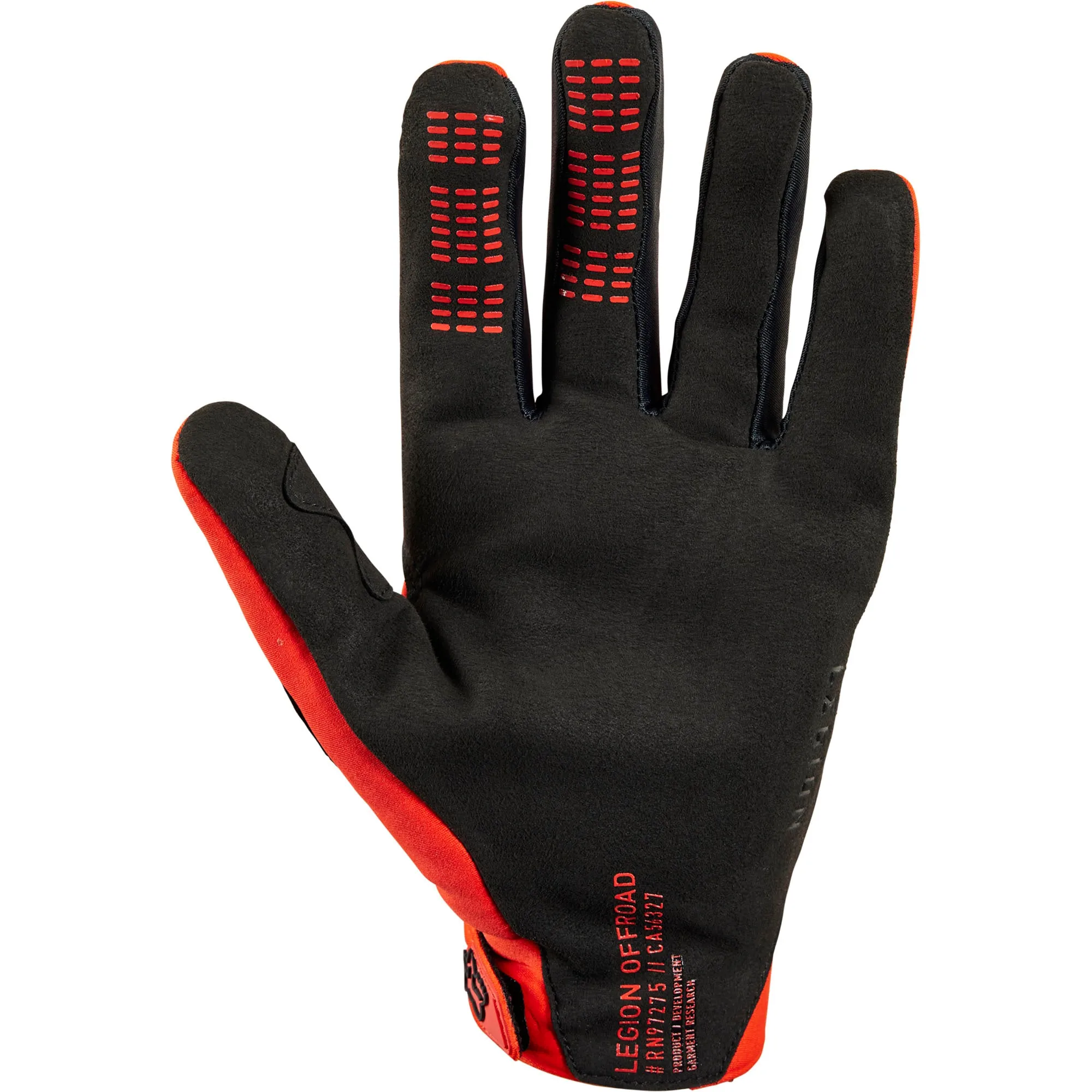 Fox Racing Defend Thermo Offroad Standard Gloves Orange Flame