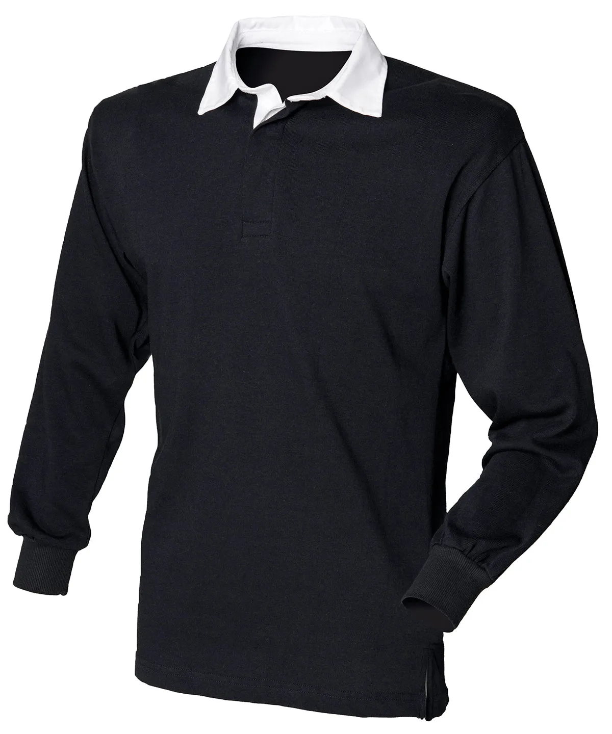 FR100 -Long Sleeve Plain Rugby Shirt