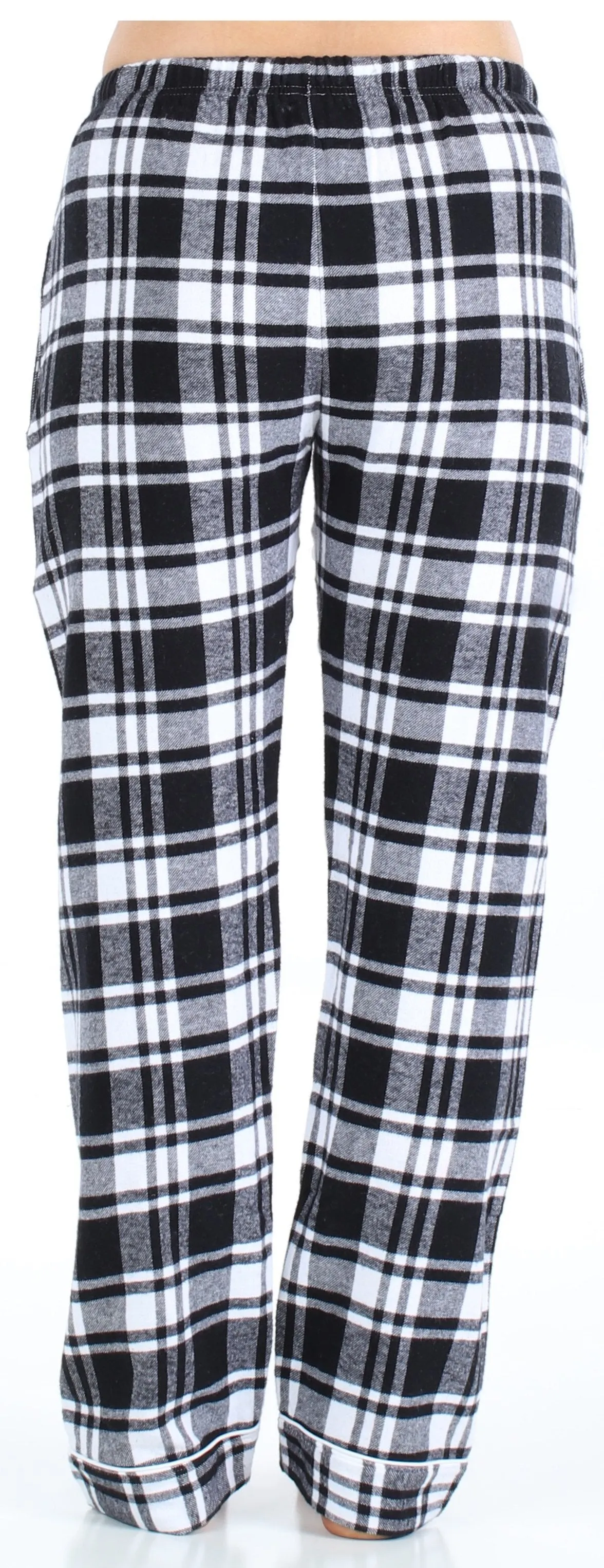 Frankie & Johnny Women’s Cotton Flannel Plaid Pajama Sleep Pants