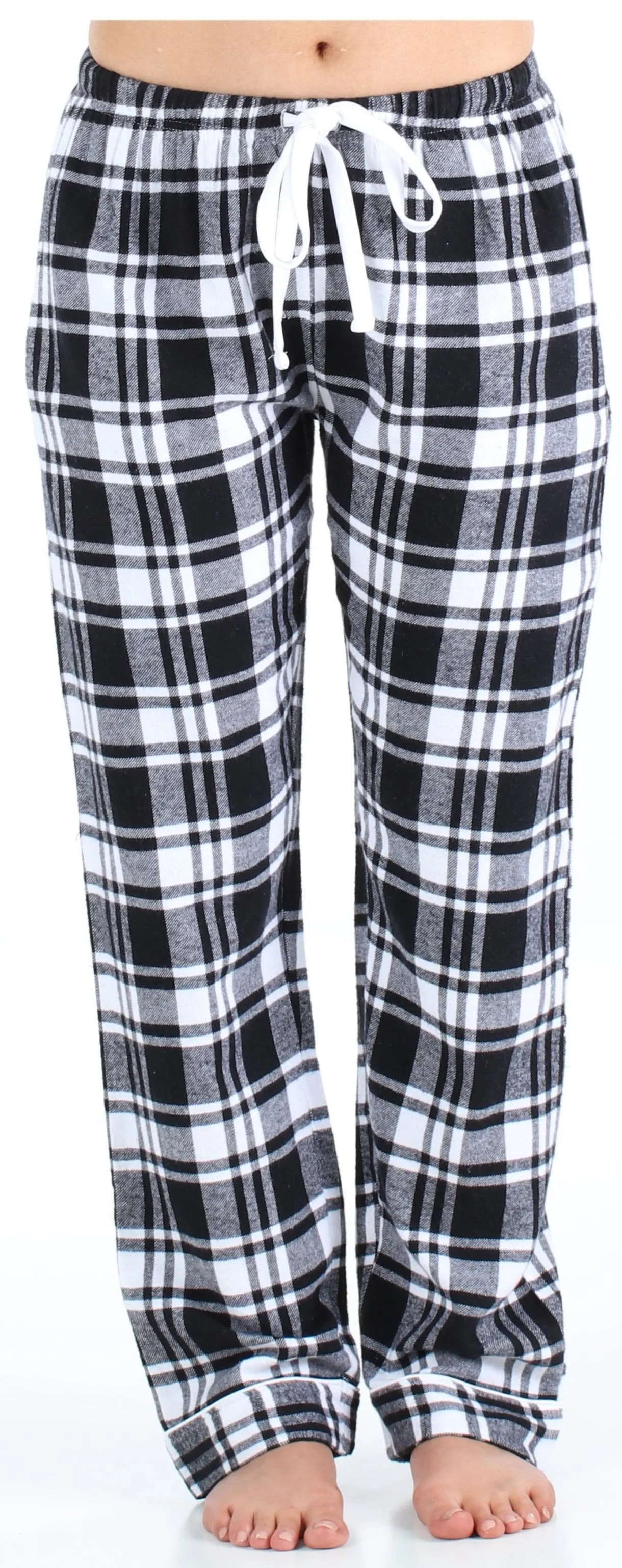 Frankie & Johnny Women’s Cotton Flannel Plaid Pajama Sleep Pants