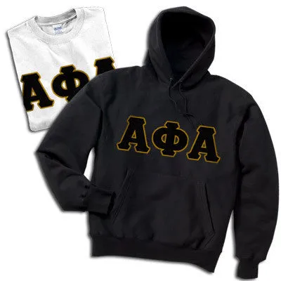 Fraternity Hoodie and T-Shirt, Package Deal - TWILL