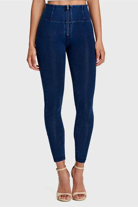 Freddy High Waist WR.UP Blue Shaping Super Skinny Jeggings With Zip-WRUP2HHC002ORG