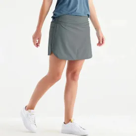 Free Fly Women's Bamboo Lined Breeze Skort in Slate