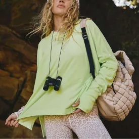 FREE PEOPLE Movement - All Star Layer - Lightning Lime