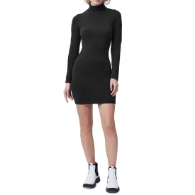 French Connection Womens Knit Ribbed Sweaterdress