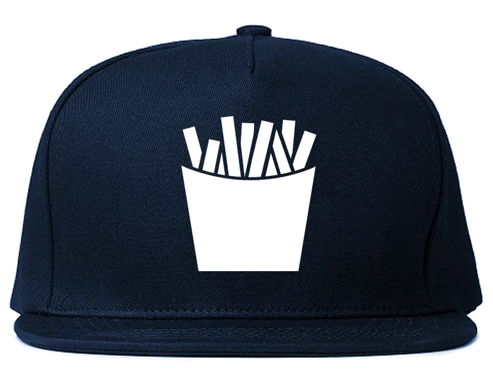 French Fry Fries Chest Mens Snapback Hat