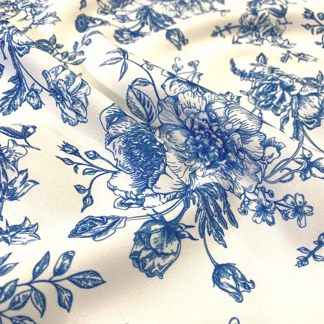 French Toile (Poly Print) Wholesale Fabric