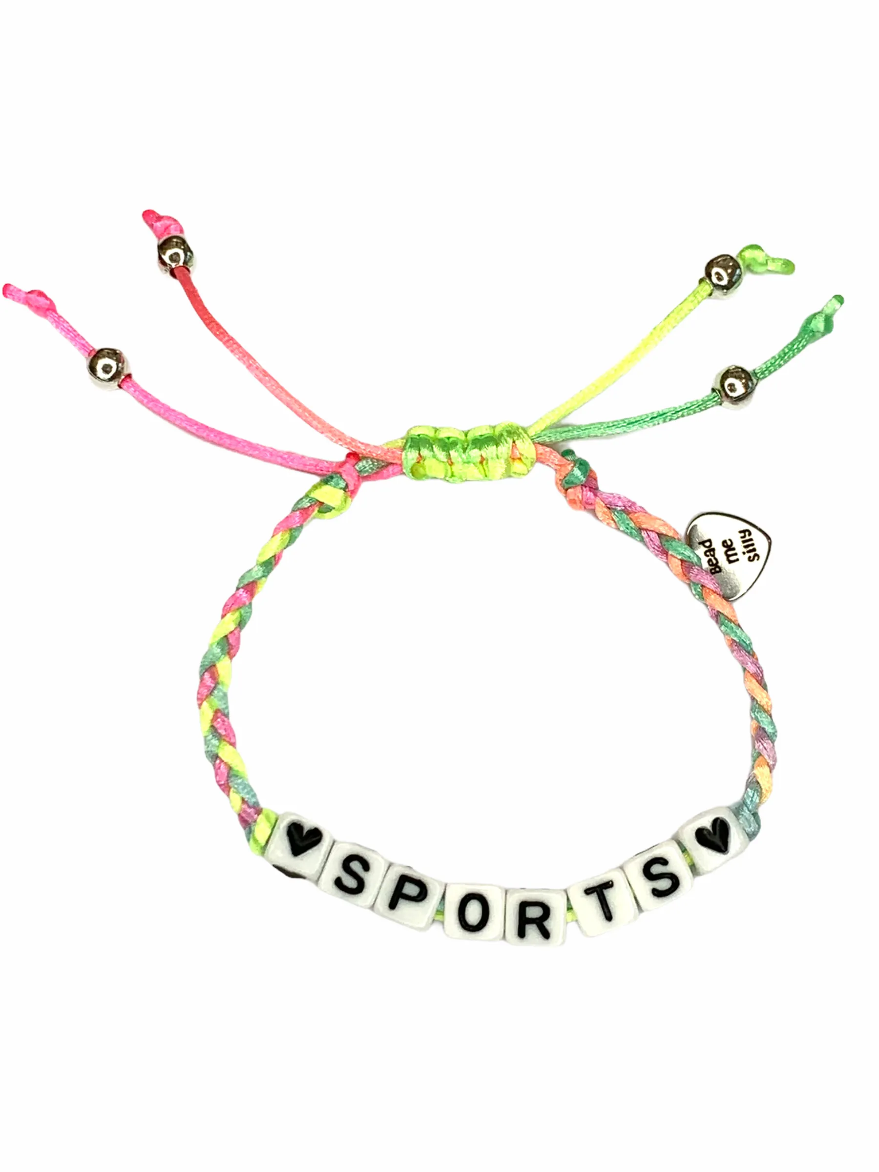 Friendship Bracelet - Sports Pastel