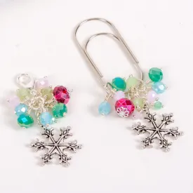 Frost and Frolic Snowflake Dangle Planner Clip or Charm