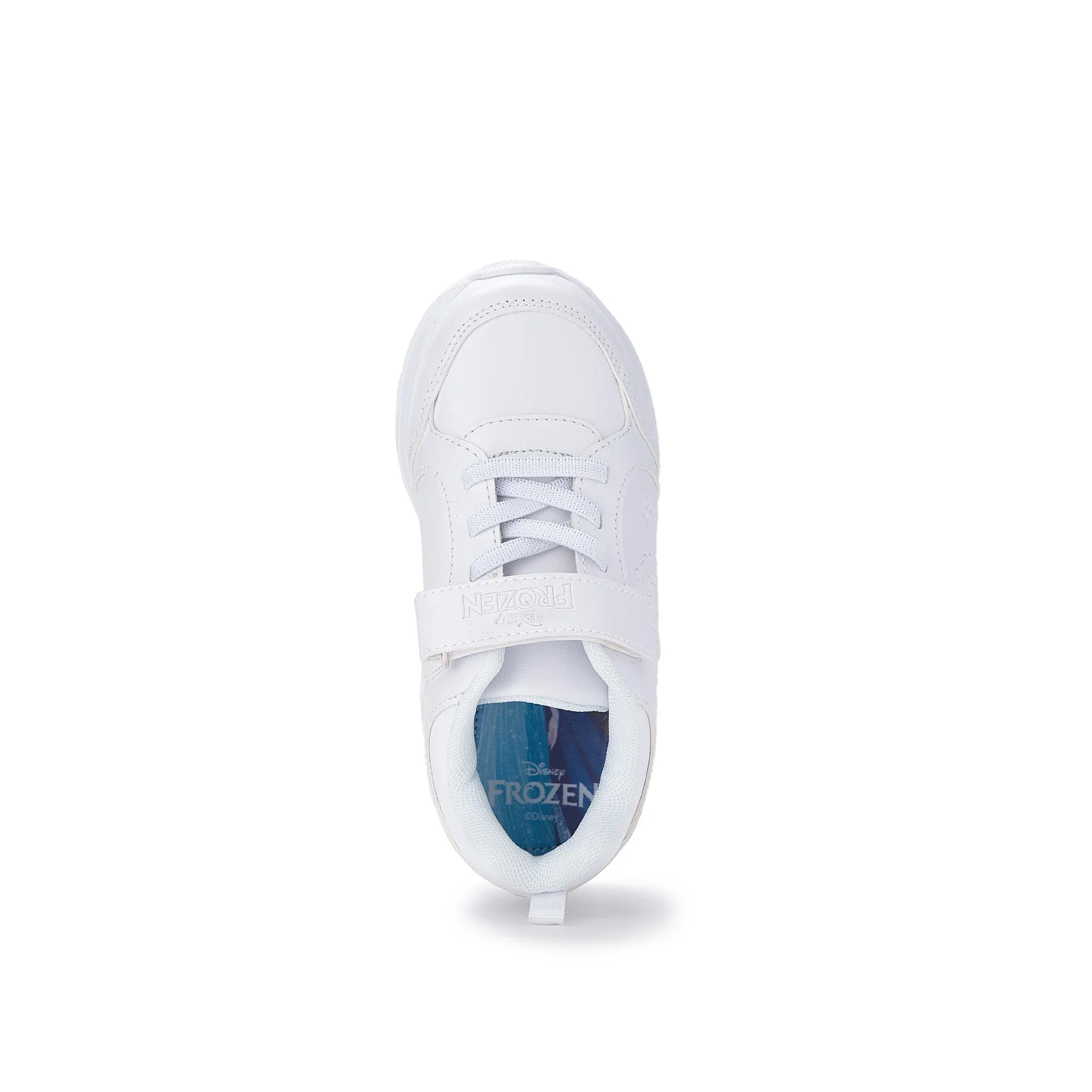 FROZEN X BATA Girls White School Shoe Trainers 351X072