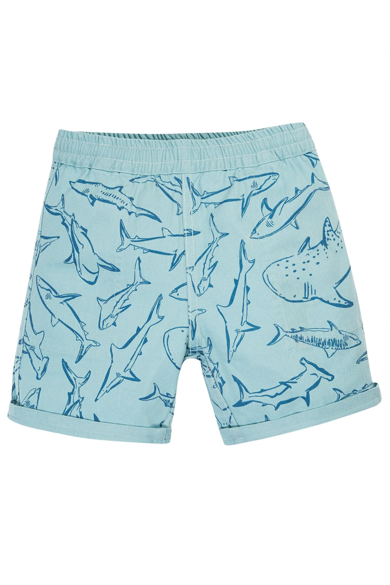 Frugi Rocky Reversible Shorts Stingray Jawsome