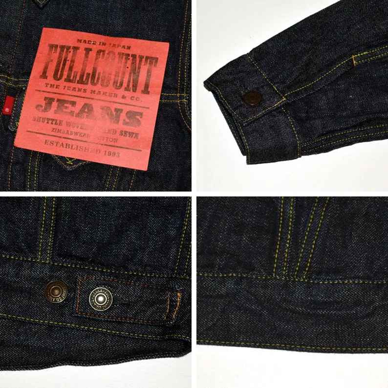 FULL COUNT "2101" 13.7oz Type3 Denim Jacket