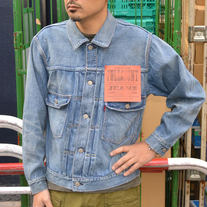 FULL COUNT "2978-2102SS" 11.5oz Type 2 Denim Jacket "Dartford" (Super Smooth)