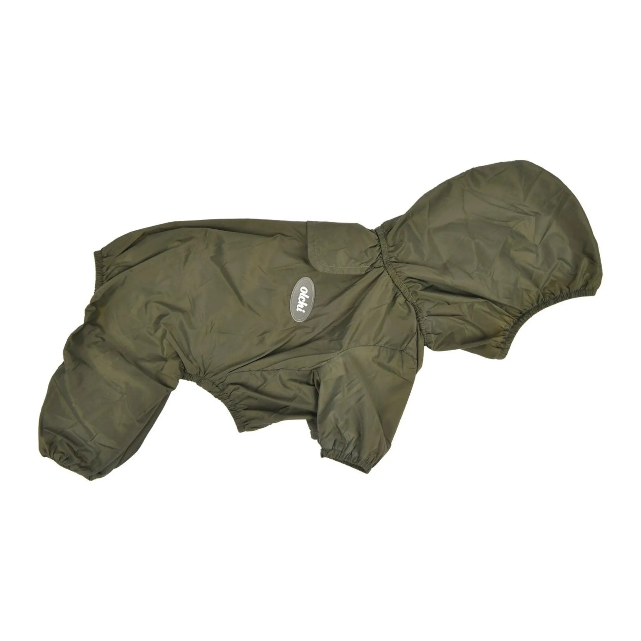 Full Coverage Dog Pet Raincoat Khaki