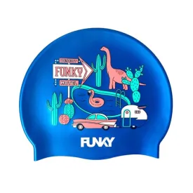 Funky Silicone Swim Cap-Wacky West