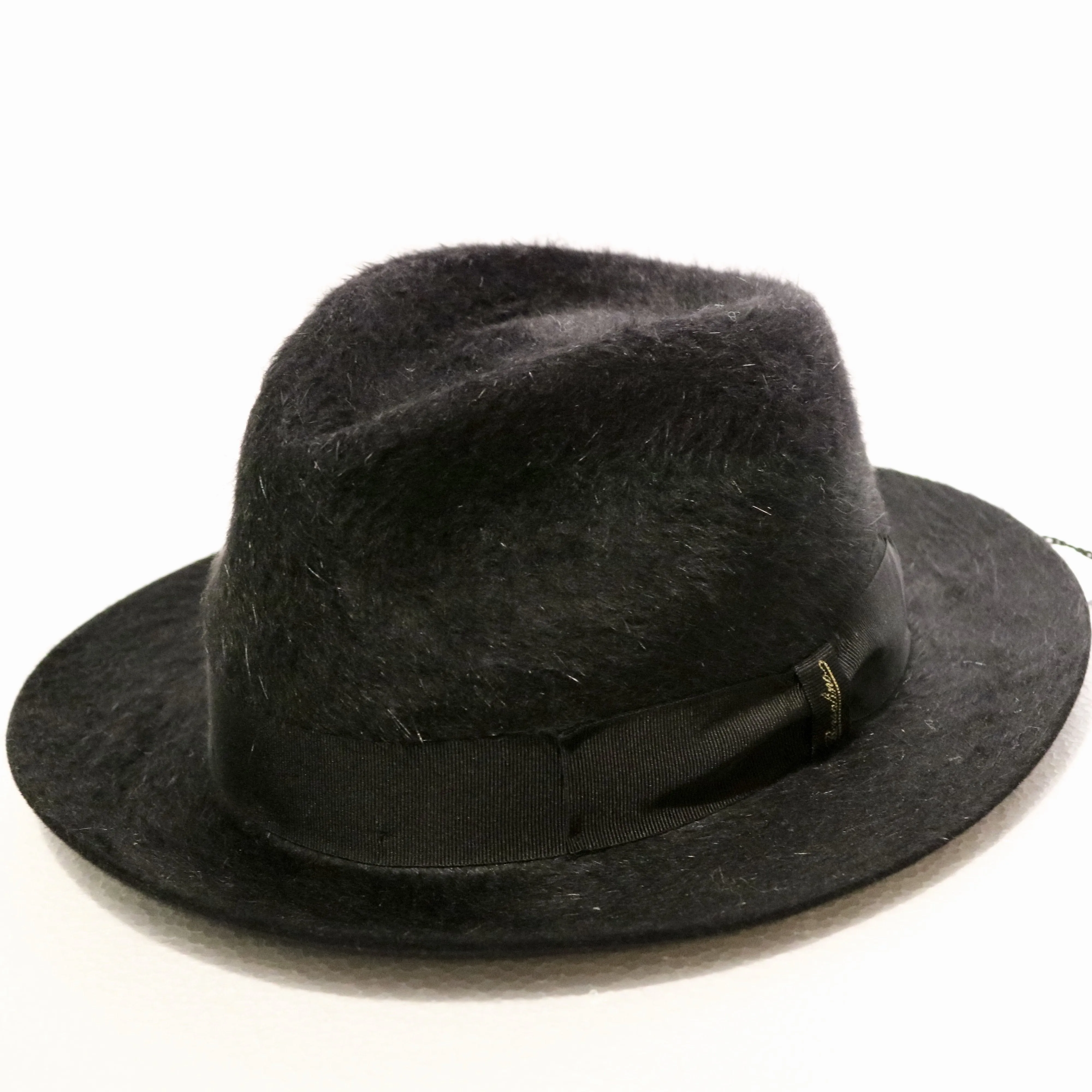 Fur Felt Black Furry - Borsalino